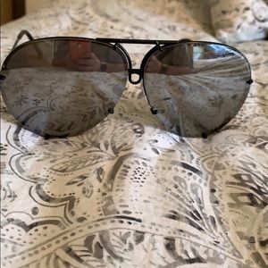 Porsche design sunglasses w/ interchangeable lens